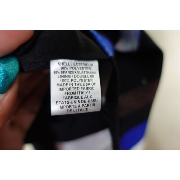 Milly Allison Mirage-Striped Mini Dress - Picture 6 of 7